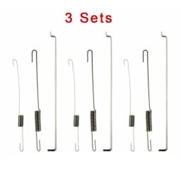 3Sets Throttle Governor Rod Spring For Honda GX120/GX140 GX160 GX200 5.5 6.5 Lawn Mower Parts Fuel Engine Accessory