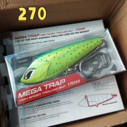 Noeby 1pc 170mm 213g Sinking Trolling Lure: Perfect for Catching Tuna, Wahoo and Dorado in Boat Fishing