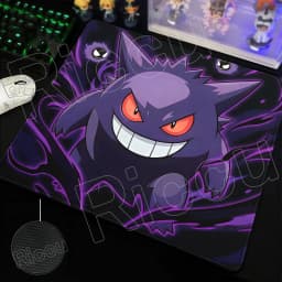 Gaming Small Mousepad Pokemon-Gengar Mouse Pad PC Gamer Desktop Decoration Pads Office Laptop Mouse Mat desk accessories Carpet