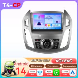 2din Android 14 Car radio for FORD Transit/Tourneo Connect 2013-2018 multimedia player 4G 8Core Autoradio 6115 Carplay Screen