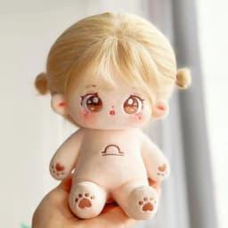 20cm Cute Idol Doll Plush Twelve Zodiac Signs Cotton Star Dolls Kawaii Stuffed Baby Plushies Dolls Toy Fans Collection Kids Gift
