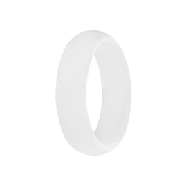 1pc Silicone Ring Hypoallergenic Crossfit Flexible Rubber Finger Rings 5.7MM For Women Party Wedding Rings