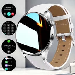 New Round 1.52" Extra-Large Screen Smartwatch Wireless Call Men Women With More Sports Modes Calculator Smart Watches Business