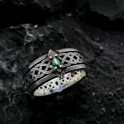 Retro Domineering Ethnic Style Fire-Breathing Dragon Ring Men\\\\\'s Charm Open Ring Punk Motorcycle Rider Jewelry Accessories