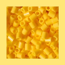 Yellow Color 5mm 1000PCS Pixel Art Perler Beads Yantjouet Hama Beads Iron Fuse Beads Diy Puzzles Pixel Art Gift Toy