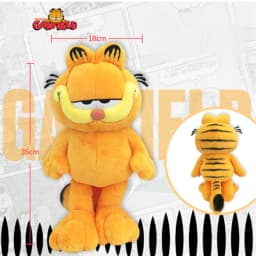 GARFIELD Original Stuffed Plush Soft Cat Plush Cartoon Plushie Doll for Boys Girls Christmas Decor Gift
