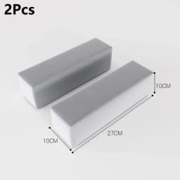 2Pcs Universal Chair Armrest Pads Black Gray Relief Elbows Forearm Pressure Memory Foam Armrest Cushion For Office Gaming Chairs