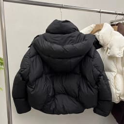 Women's Down Cotton Jacket Winter New Loose Hooded Parkas Female Coat Korean Short Thick Warm Cotton Padded Outerwear Ladies Top