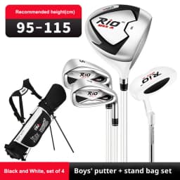 PGM Children's Golf Club Junior Boys Beginner Set Girls' Ball Bag Set Youth Graphite Shaft JRTG017