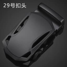 Men's Alloy Automatic Belt Buckle High quality Black metal buckle men's business casual width 35mm Belt(Only Can Match Our Belt)