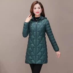 Mid-long Parka Light Jacket Mother's Autumn Down Cotton Coat Women's Padded Coat Padded Coat Winter Parkas Jacket 6XL 2026