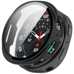 Tempered Glass+PC Cover for Samsung Galaxy Watch 9 44mm 40mm All Coverage Protective Bumper Case for Galaxy Watch 8 Accessories