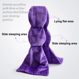 Weighted Eye Mask Sleeping Mask for Light Blocking Travel Eye Blindfold for Relaxation Gravity Sleep Patchs Eyeshade Sleepmask