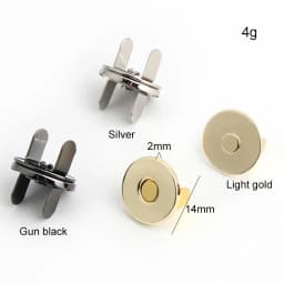 10-50pcs 14x2-18x2-20x2mm 2022 High Quality Thin Strong Round Magneti Invisible Buckle Button For Handbag Purse Accessories