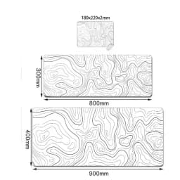 PC Large MousePads For Desk Gaming Mouse Pad with Stitched Edges and Non-Slip Rubber Base Extended mouse mat game accessories