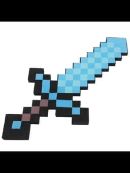 30~45cm Minecrafte Foam Sword Blue Purple Grey Axe MC Shovel Diamond Pickaxe Yellow Sword My World EVA Toy for Outdoor Cos Toys
