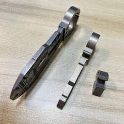 3in1 143mm Titanium Alloy Tuning Fork Thick Crowbar To Open The Bottle And Order For Breaking Windows DIY Play With And Collect