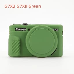 For SX740 HS Digital Camera Case Silicone Cover For Canon G7X Mark II III G7X2 G7X3 SX730 SX740HS Soft Protector Bag