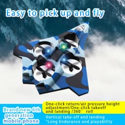 CZ36 Foam Quadcopter Remote Control Aircraft Drone Hovering Flight Fighter Fixed Height Rolling Stunt Toys Fall Resistant Kids