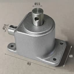 Right Angle Reversing Gearbox Small Steering Gear 15 mm Shaft 90 Degree Bevel Gear Ratio 1:1 Bevel Gear
