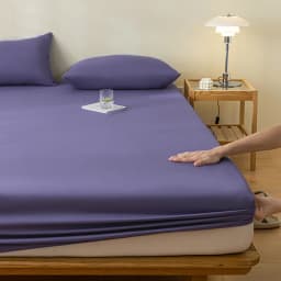 100% Waterproof Mattress Cover Protector Adjustable Non-slip Bed Fitted Sheet With Elastic Band for King Queen 90/140/160/200