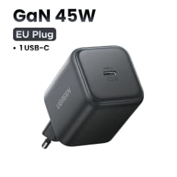 【EU Plug】UGREEN 45W/30W/25W/20W GaN Charger PD3.0 PPS QC3.0 USB C Fast Charger For iPhone 16 15 14 Pro Max Samsung S25 iPad Air