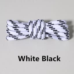 Fashion 5 mm Dot Circle Shoelaces Canvas Black White Shoes laces Women Men Daddy shoes Casual Sports Shoelaces Dropship