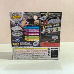 Takara Tomy Lightning L-Drago 100HF BB-43 Metal Fusion Original Authentic Vintage Left Spin Bey Launcher L Set