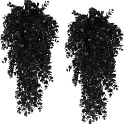 5 Head Artificial Plastic Plants fern Vine for Christmas Wreath Wedding arch Decor Home garden Wall Hanging Hot sales Diy Gift