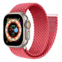 Braided Solo Loop Strap for Apple Watch Ultra 4 2 3 Bands 44mm 40mm 45mm 49mm 46mm Bracelet Correa iWatch Series SE 8 9 10 11 12