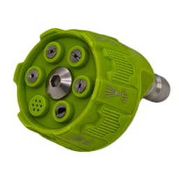 6 in 1 14 Inch Car Wash Nozzle Pressure Washer Connector for 1/4 Inch Interfaces Reliable ABS and Stainless Steel Build