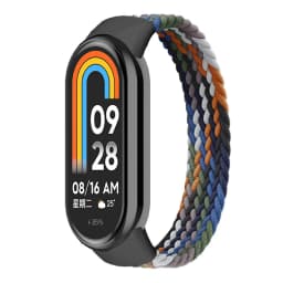 Braided band for Mi Band 10/9/8/7/6/5/4 Strap accessories Elastic Nylon Replacement belt bracelet correa for Xiaomi Miband 8 NFC