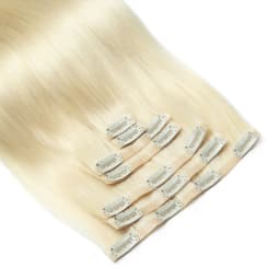 #4 Browm Injected PU Seamless Clip On Hair Invisible Clip Ins Human Hair Machine Remy 7Pcs 100-120g 24 inch Invisible Hair Clips