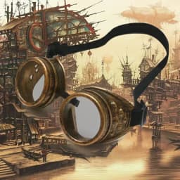 Motorcycle Retro Steampunk Glasses Driver Gothic Sunglasses Protective Glasses Decorations Multiple Models Dress Up Tool