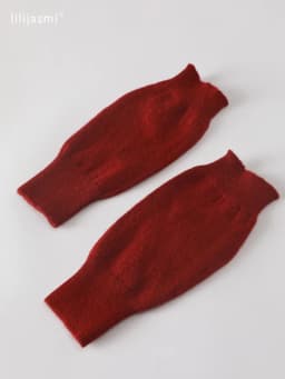 Sales Genuine Fine Sheep Wool Cozy Mitt Exposed Finger Women's Winter Autumn Knitted Fingerless Work Gloves Wrist Mittens Driver