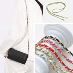 High Quality PU Leather Metal Handbag Chain Metal Replaceable Shoulder Bag Strap Durable Part Accessory Backpack Belts