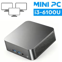 Windows 11 Pro Mini Pc Computer Intel N150/Core I9 10980HK/I3-6100 16GB RAM 512GB 1/2TB SSD Pocket PC Gamer 4K HD Mini Gaming PC Desktop