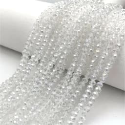 2 3 4 6 8mm Crystal Beads Faceted Rondelle Glass Loose Spacer Beads DIY for Jewelry Making Bracelets Earrings Needlework #02996