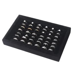Jewelry Organizer Ring Holder Display Tray Stand for Selling Earrings And Rings Stylish Showcasing Accessory