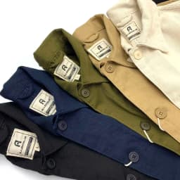 Men's 100% Cotton Work Jacket With Multi-Pocket Autumn Winter Turn-Down Collar American Style Cargo Thin Loose Jackets And Coats