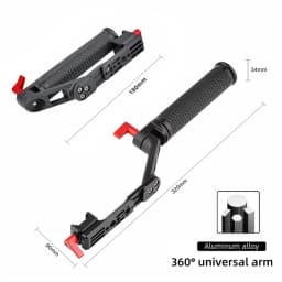Adjustable Sling Handle Grip Compatible with DJI Ronin RS5/RS4/RS4 PRO/R3/RS3 Pro/RS3 Mini/Ronin S2/Ronin SC2 Gimbals Stabilizer