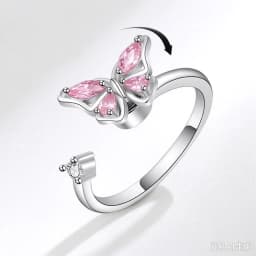 925 Sterling Silver Ring For Women Adjustable Vintage Retro Rings Punk Designer Jewelry Birthday Gift Wholesale