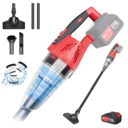 DayPlus 2 in 1 Cordless Vacuum Cleaner, 5500Pa ,Handheld Car Vacuum w/LED Light, Washable HEPA Filter for Pet Hair Home Office