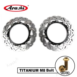 Arashi 2PCS CNC Floating Front Brake Disc Brake Rotors For BMW K 1300 S K1300S 2009 2010 2011 2012 2013 2014 2015 Accessories
