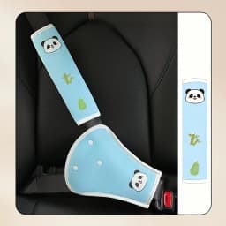 Car Seat Belt Shoulder,Belly Protector,Car Interior Accessories,Soft Easy to Remove,Comfortable Helper for Outdoor Travel