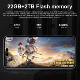 K-Touch Hot Mobile Phones A17 Pro Max Cell Phone Android 5G 7.3HD 22G+2TB Smartphone 16+48MP Dual Sim 7800mAh Unlocked Global Version