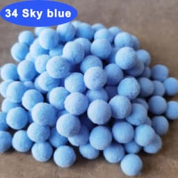 30-300Pcs Soft Pom Poms Fluffy Balls Pompon Mixed 40Colors Pompom Fur Ball for Kids DIY Craft Wedding Decor 8/10/15/20/25/30mm