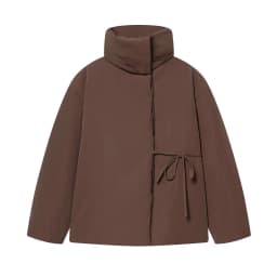 MUJER Quilted Jacket Women Parkas Short Padded Coat Woman Warm Winter New in Coats and Jackets for Women Turtleneck Women's Coat