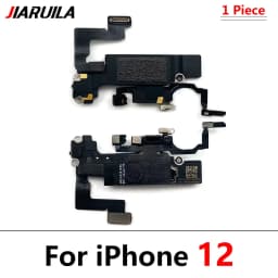NEW Replacement Parts For iPhone 12 13 Pro Max 12 13 mini 14 Plus Earpiece Speaker with Proximity Sensor No facial ID Flex Cable