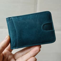 New Casual Genuine Leather Small Wallet For Men Male Slim Purse Man Credit Card Holder Mini Pocket Money Bag 4 Colors